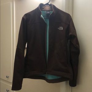 Brown North Face Apex Jacket